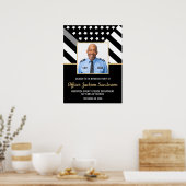 Foto für die Silber-Linie des Anweisungsbefugten Poster (Küche)