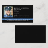 Foto für die Strafverfolgung im Bereich der Zollpo Visitenkarte (Vorne/Hinten)