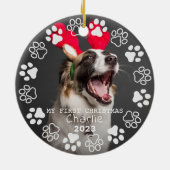 Foto für Druckfarben und Herz-Rahmen für den Haust Keramik Ornament (Hinten)