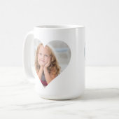 Foto für eine benutzerdefinierte Vorlage Kaffeetasse (Vorderseite Links)