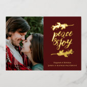 Foto für einfache Filialen Folien Feiertagskarte (Vorderseite)