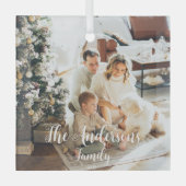 Foto für einfache Frame-moderne Typografie Ornament Aus Glas (Vorderseite)