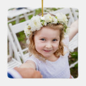 Foto für einfache Kinder Keramikornament (Rückseite)