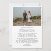 Foto für einfache Skriptereien Danke-Karte Dankeskarte (Rückseite)