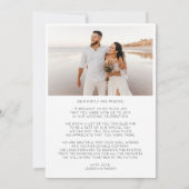 Foto für einfache Skriptereien Danke-Karte Dankeskarte (Rückseite)