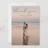 Foto für einfache Skriptereien Danke-Karte Dankeskarte (Vorderseite)