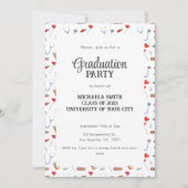 Foto für einfaches Krankenpflege-Abschluss Einladung (Vorderseite)