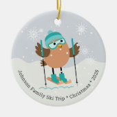 Foto für Familienausflüge Keramik Ornament (Vorne)