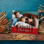 Foto für Familienname mit Nachname Fotoplatte (Seite)