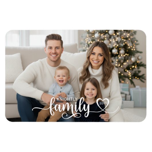 Foto für Familienskripte Magnet (Horizontal)