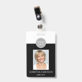 Foto für Firmenarbeit mit benutzerdefinierten Name Ausweis (Vorderseite mit Clip)