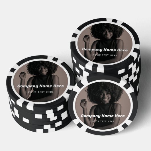Foto für Firmenlogo Pokerchips (Stapel)