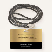 Foto für Firmenlogos Ausweis (Rückseite mit Schlüsselband)