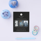Foto für Firmenlogos Minimalistische Werbeaktion Flyer (Einzeln)