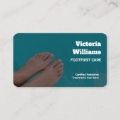 Foto für Foot Care Visitenkarte (Vorderseite)