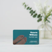 Foto für Foot Care Visitenkarte (Stehend Vorderseite)