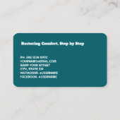 Foto für Foot Care Visitenkarte (Rückseite)