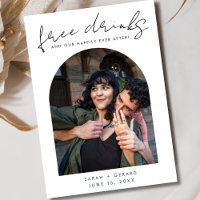 Foto für freche Getränke Hochzeit retten das Datum