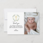 Foto für Frühjahrsfloralarrangements Dankeskarte (Vorderseite)