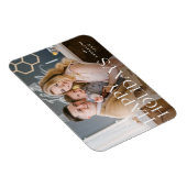 Foto für glückliche Feiertage Magnet (Rechte Seite)