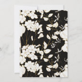 Foto für Goldfolie Save the Date Einladung (Rückseite)