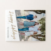 Foto für Goldrausch-Feiertage-Familien Puzzle (Horizontal)