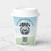 Foto für Golf Club League - QR-Code Pappbecher (Vorderseite)