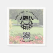 Foto für Golf Club League - QR-Code Serviette (Vorderseite)