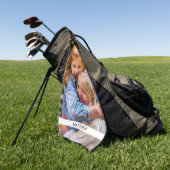 Foto für Golfhandtücher und Name Golfhandtuch (Gras)