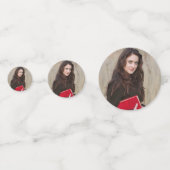 Foto für Großbuchstaben von Abschlüssen Konfetti (Vorderseiten)