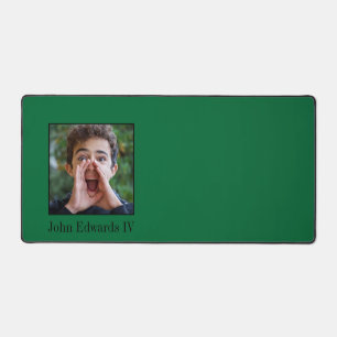 Foto für grüne Desktop-Unterlage hochladen Schreibtischunterlage