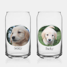 Foto für Haustiere, 2 Set aus Glas