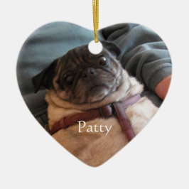 Foto für Haustiere Herz Keramikornament