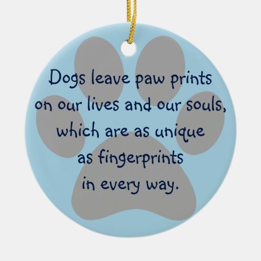 Foto für Haustiere Maßgeschneiderte Hunde Keramik Ornament (Vorne)