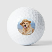 Foto für Haustiere modern Personalisiert Golfball (Vorderseite)