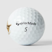 Foto für Haustiere modern Personalisiert Golfball (Logo)