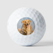 Foto für Haustiere modern Personalisiert Golfball (Vorderseite)