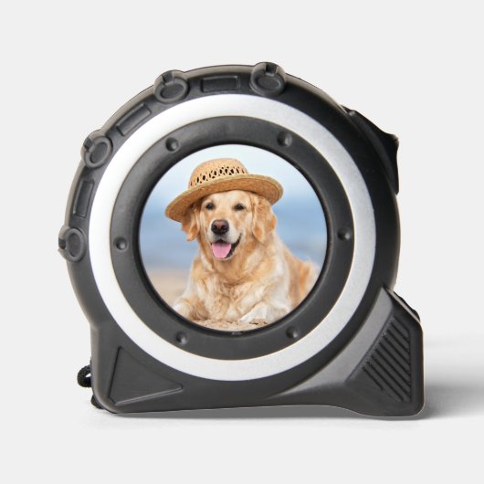 Foto für Haustiere modern Personalisiert Maßband (Vorderseite)