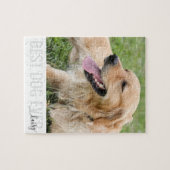 Foto für Haustiere Personalisiert Bester Hund je J Puzzle (Horizontal)