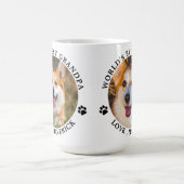 Foto für Haustiere Personalisiert Großvater Kaffeetasse (Mittel)