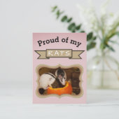 Foto für Haustiere Postkarte (Stehend Vorderseite)