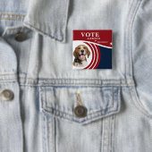 Foto für Haustiere Präsidentschaftswahl 2024 Kandi Button (Beispiel)