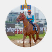 Foto für Haustiere Reitpferde Lover Keramik Ornament (Vorne)