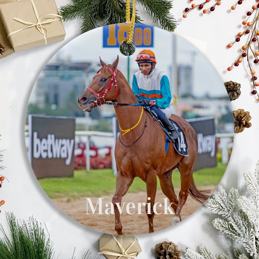 Foto für Haustiere Reitpferde Lover Keramik Ornament