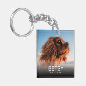 Foto für Haustiere wäre nicht lange genug gewesen Schlüsselanhänger (Vorderseite links)