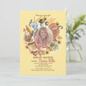 Foto für Herbstelemente Einladung (Stehend Vorderseite)