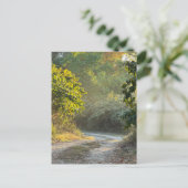 Foto für Herbstpfade Postkarte (Stehend Vorderseite)