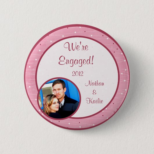 Foto für Herz und Liebe Button (Vorderseite)