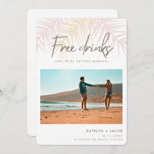 Foto für Hochzeiten im Palm Tree Beach Save The Date