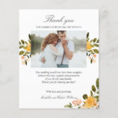 Foto für Hochzeiten in Gelb und Grün (Vorderseite)